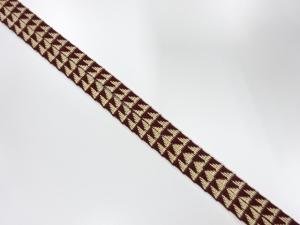 アンティーク　正絹　帯留め用　手組三分紐